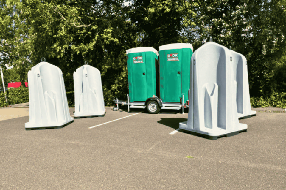 Urinal for 4 personer - Urinaler