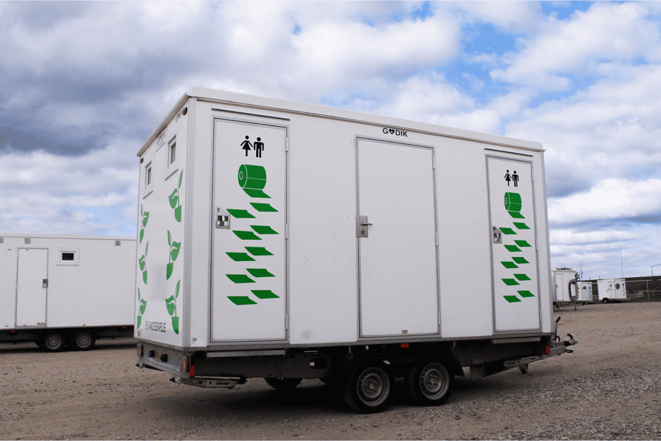 Vacuum toiletvogn med 4 toiletter - Vacuumtoiletter