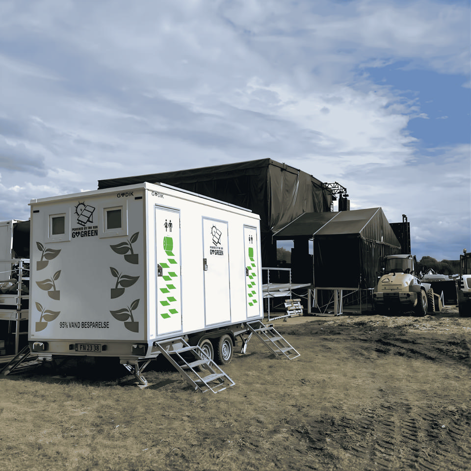 Vacuum toiletvogn med 4 toiletter - SOLAR - Vacuumtoiletter