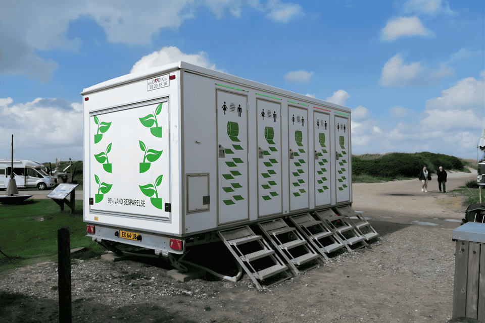 Vacuum toiletvogn med 10 toiletter - Vacuumtoiletter