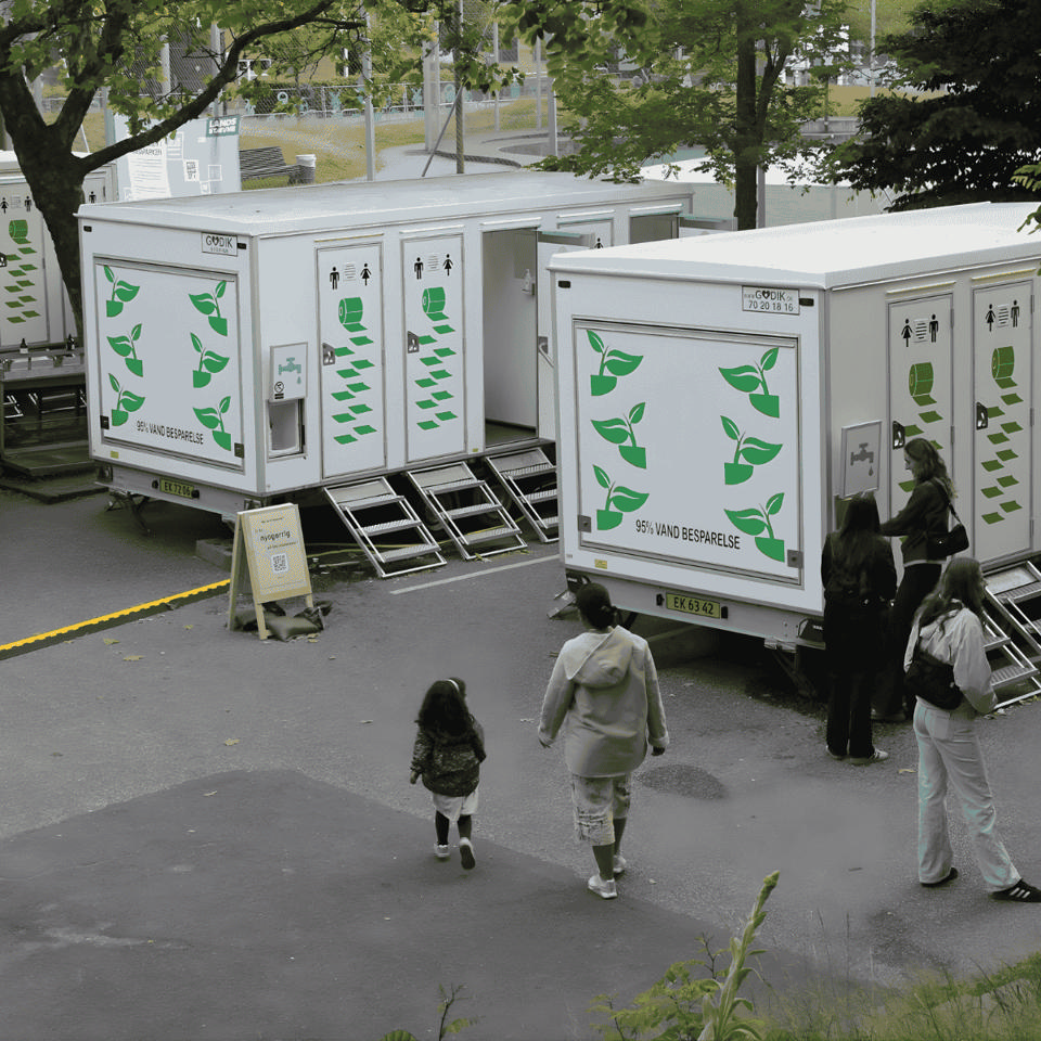 Vacuum toiletvogn med 10 toiletter - Vacuumtoiletter