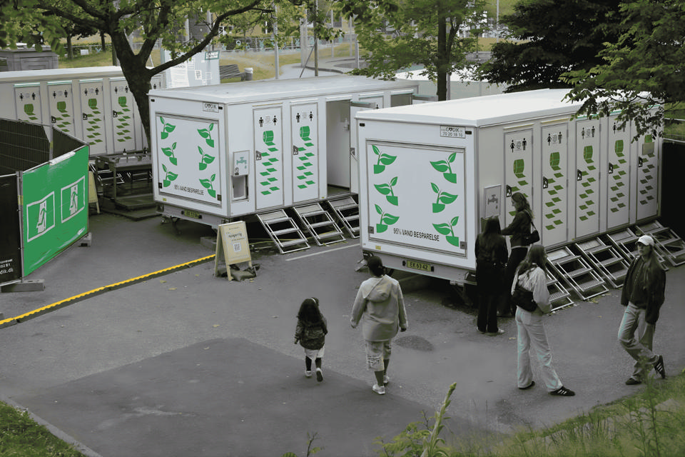 Vacuum toiletvogn med 10 toiletter - Vacuumtoiletter