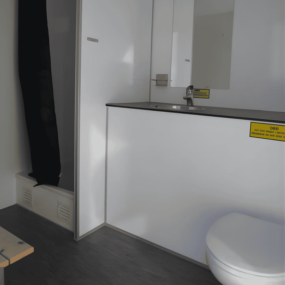 Toiletvogn m/bad (badmobil) - Brugte toilet-, bad- & handicapvogne