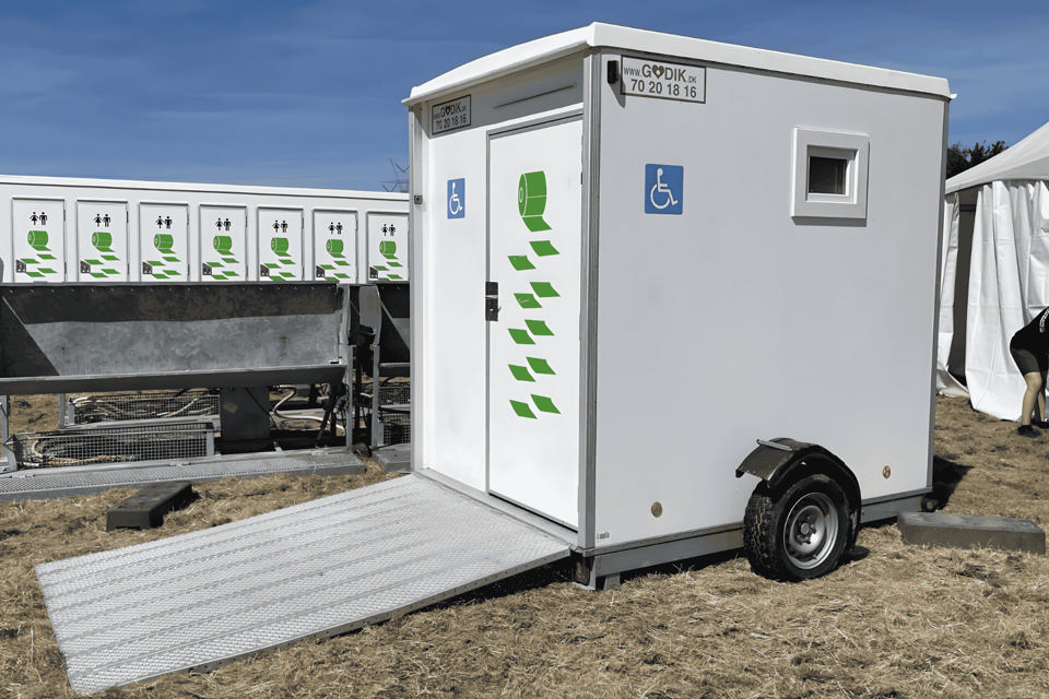 Handicap/puslevogn (excl tank) - Pusle- og Handicaptoiletter