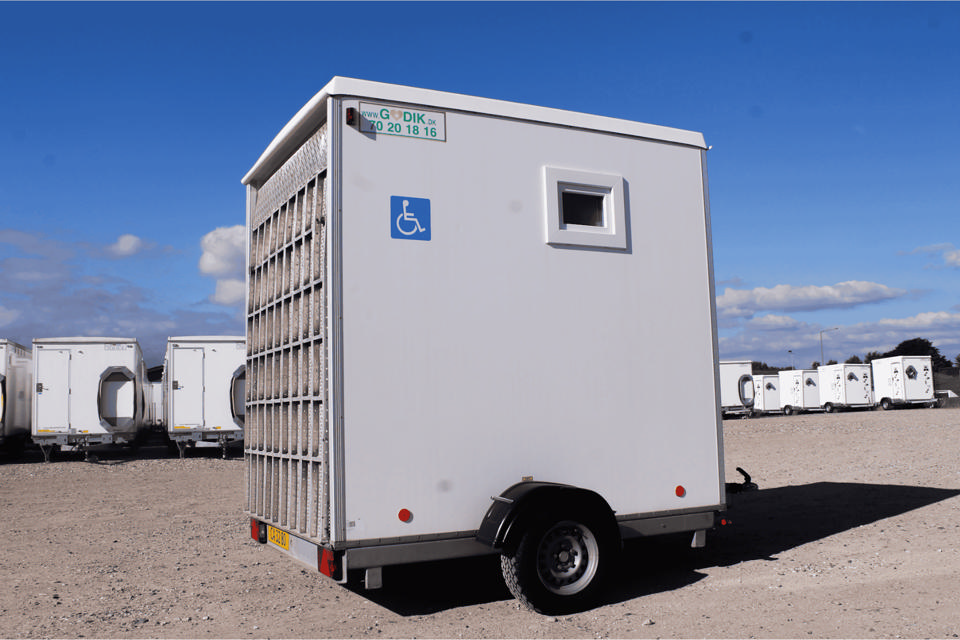 Handicap/puslevogn (excl tank) - Pusle- og Handicaptoiletter