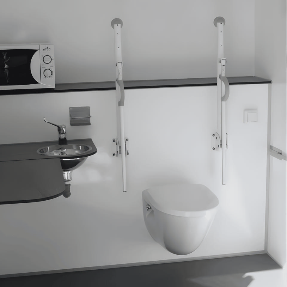 Handicap/puslevogn med tank - Pusle- og Handicaptoiletter