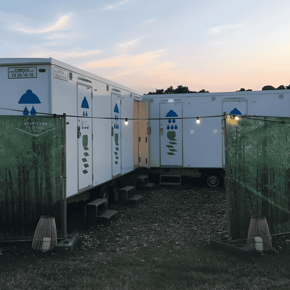 Badevogn med 3 badeværelser - Brugtmarked