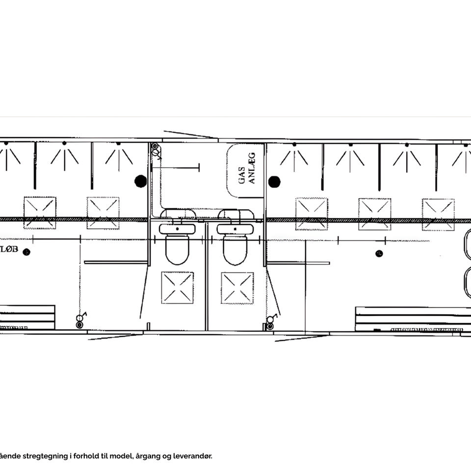 Badevogn m/gasvandvarmer til 8 personer - Brugtmarked