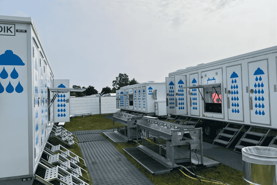 Badevogn m/oliefyr til 12 personer - Badvogne- og moduler