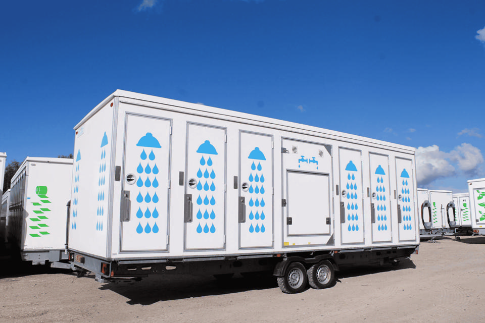 Badevogn m/oliefyr til 12 personer - Badvogne- og moduler