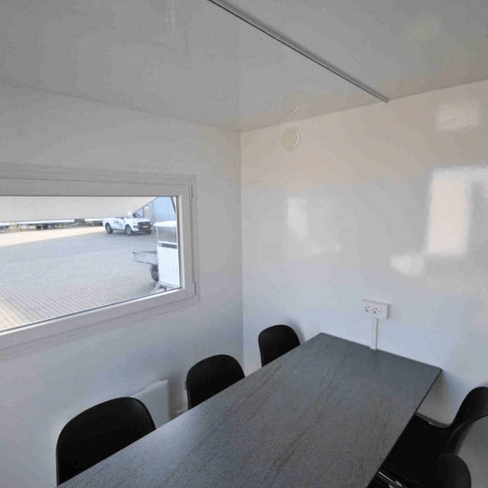 6 personers kontor og spisevogn - SOLAR - Kontorvogne- og moduler