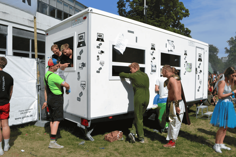 Kontorvogn med 1 rum - Brugte kontor- og mandskabsvogne