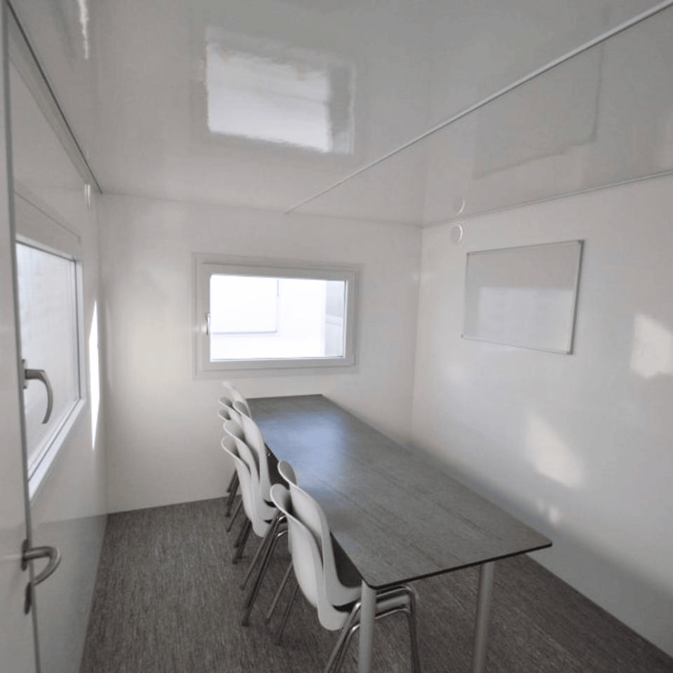 Kontorvogn med 2 rum - Brugte kontor- og mandskabsvogne