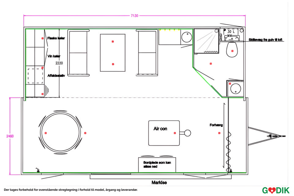 Band, kunstner- og udstillingsvogn - Brugtmarked