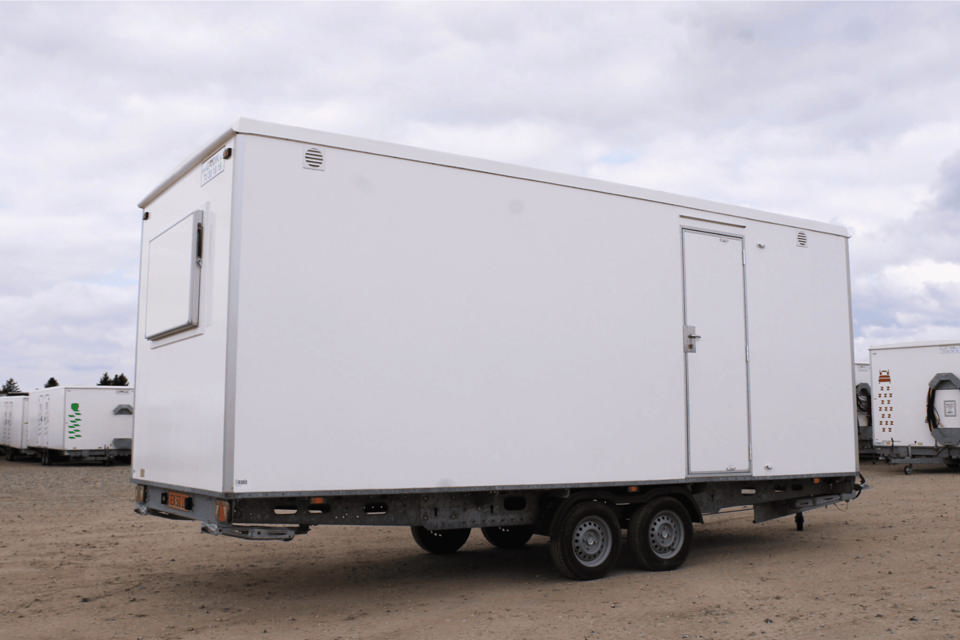 8 personers mandskabsvogn - Mandskabs- og skurvogne