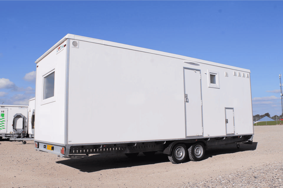 Miljøvogn - Mandskabs- og skurvogne