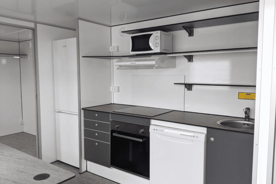 Beboelsesvogn til 4 personer - Beboelsesvogne- og moduler