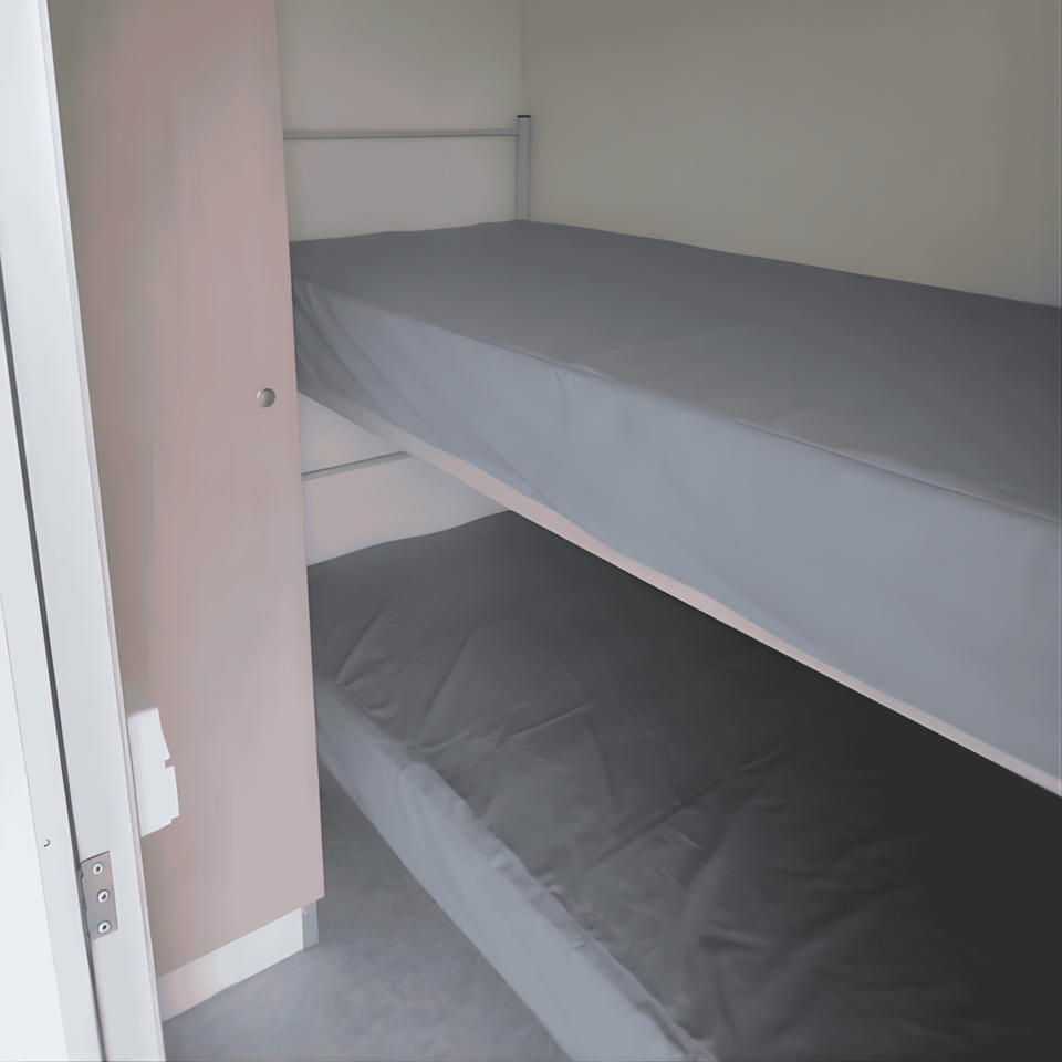 Beboelsesvogn 4 personer, 9 meter - Brugte beboelse- og køkkenvogne