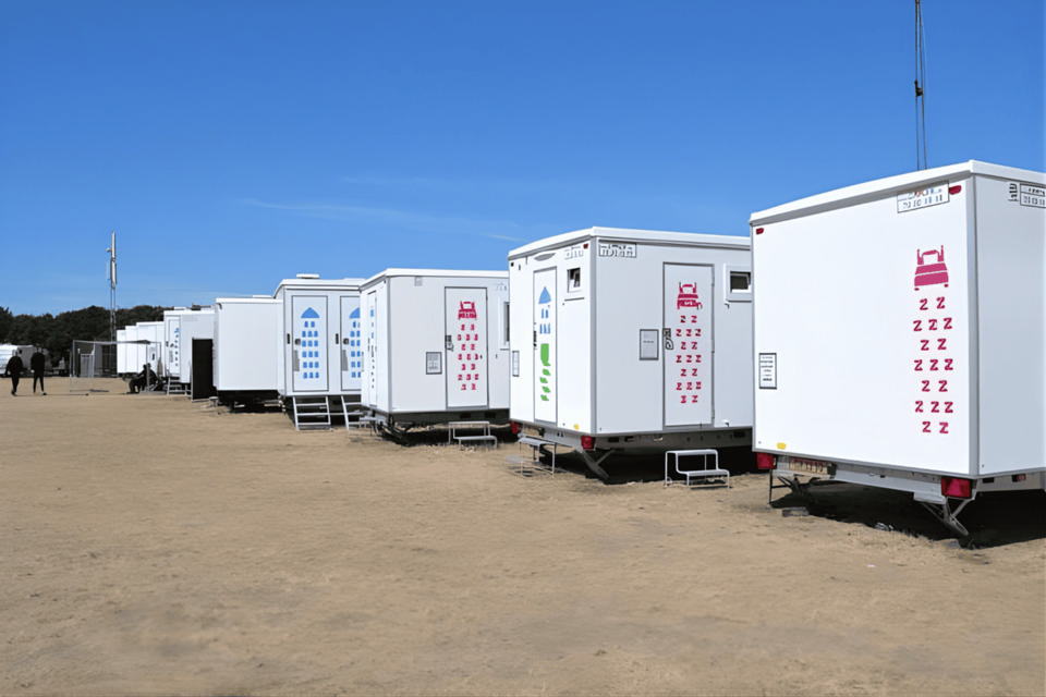 Beboelsesvogn til 8 personer - Beboelsesvogne- og moduler