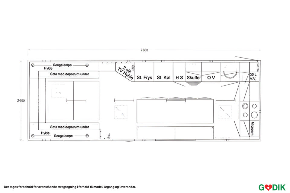 Køkken- og opholdsvogn - Køkken- og kantinevogne