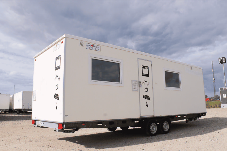 Køkken- og opholdsvogn - Køkken- og kantinevogne