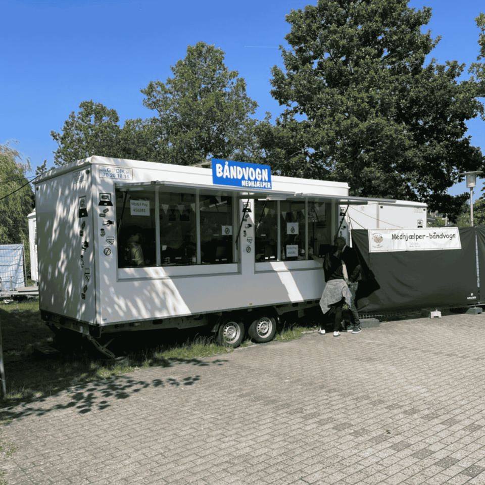 Stor billetvogn - Billet- og informationsvogne