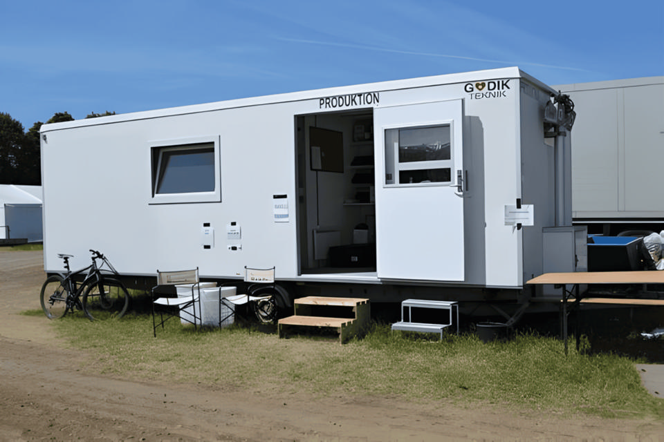 Produktionsvogn - Produktions- og securityvogne