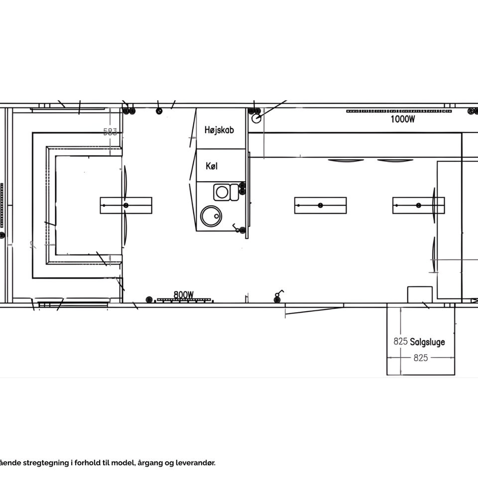Produktionsvogn - Produktions- og securityvogne