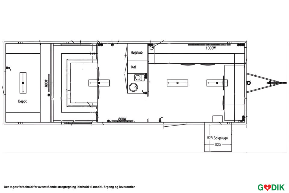 Produktionsvogn - Produktions- og securityvogne