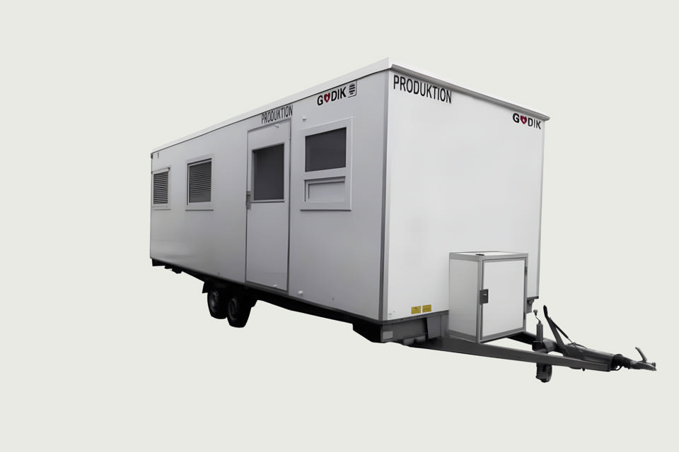 Produktionsvogn - Produktions- og securityvogne