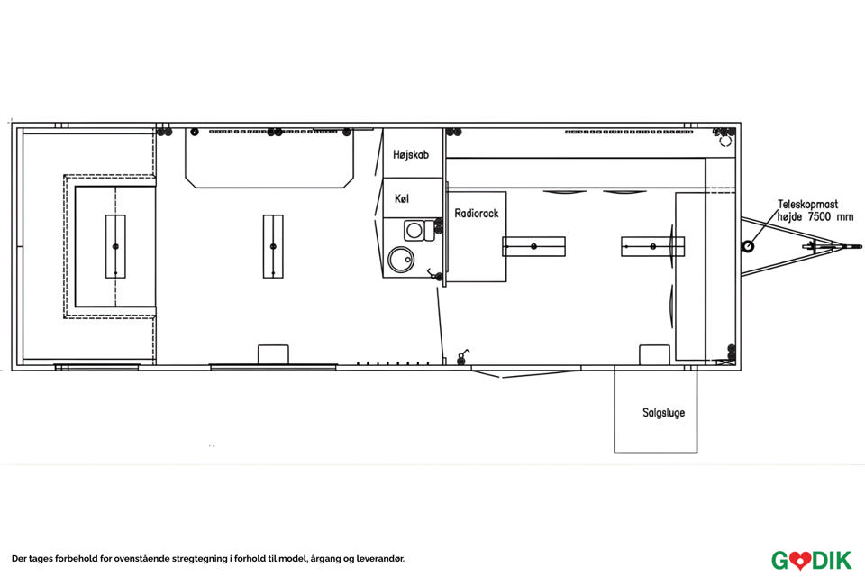 Security produktionsvogn - Produktions- og securityvogne