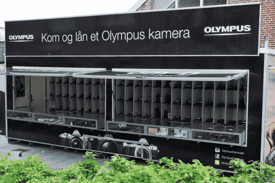 Merchandisevogn - Salgs- og merchandiseboder