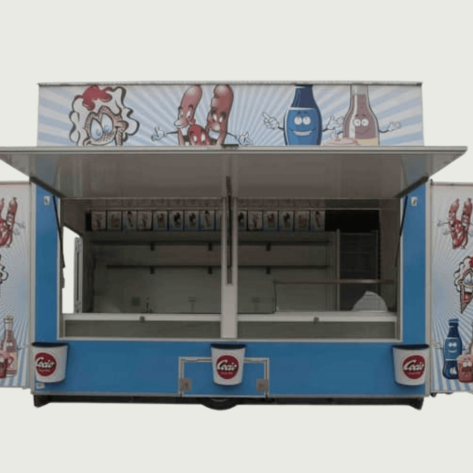 Salgsvogn - Salgs- og merchandiseboder