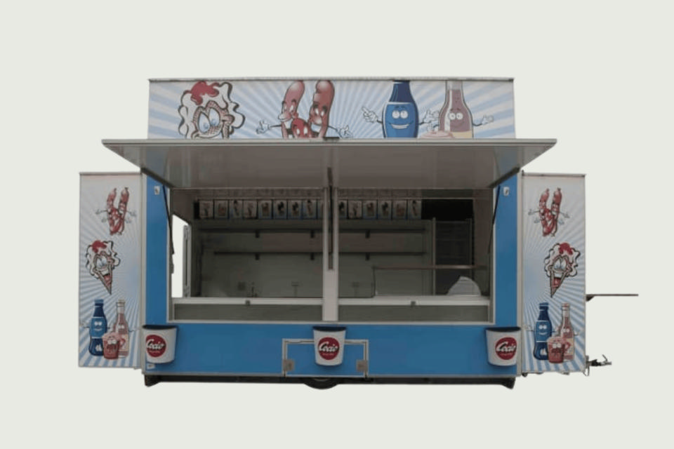 Salgsvogn - Salgs- og merchandiseboder