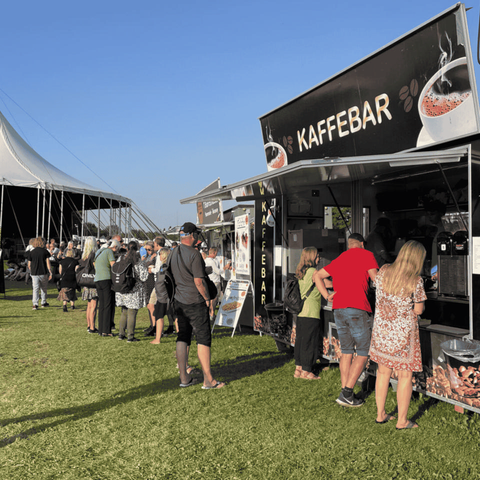 Kaffevogn - Salgs- og merchandiseboder