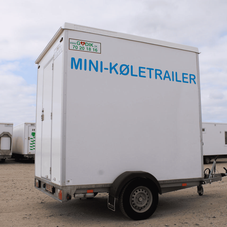 Køletrailer Mini - Køl & frys