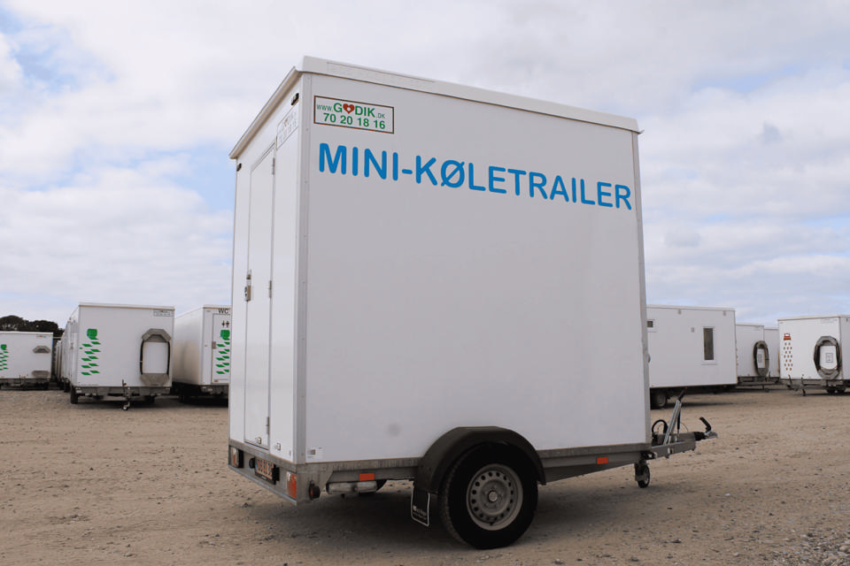 Lej en Mini køletrailer