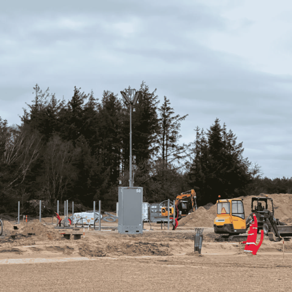 Lystårn 9 meter - Lystårne og arbejdslys