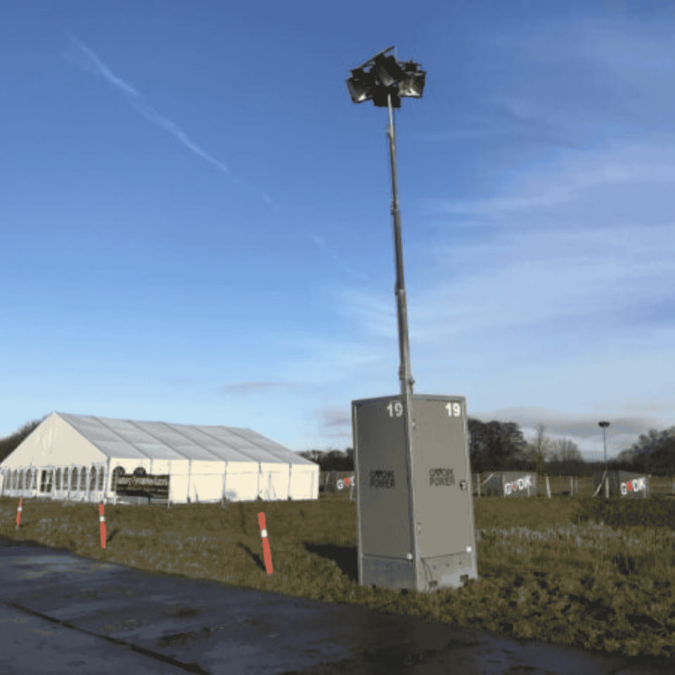 Lystårn 9 meter - Lystårne og arbejdslys