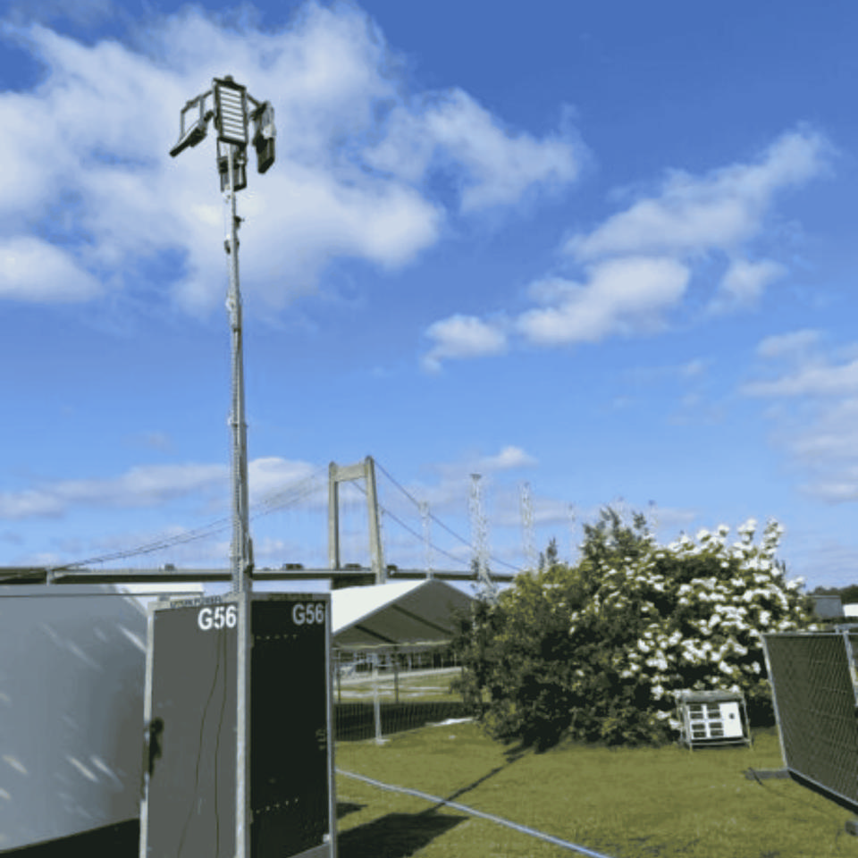 Lystårn 9 meter - Lystårne og arbejdslys