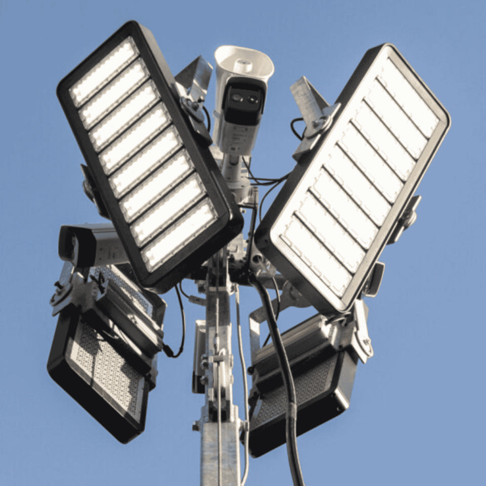 Lystårn 9 meter - Lystårne og arbejdslys