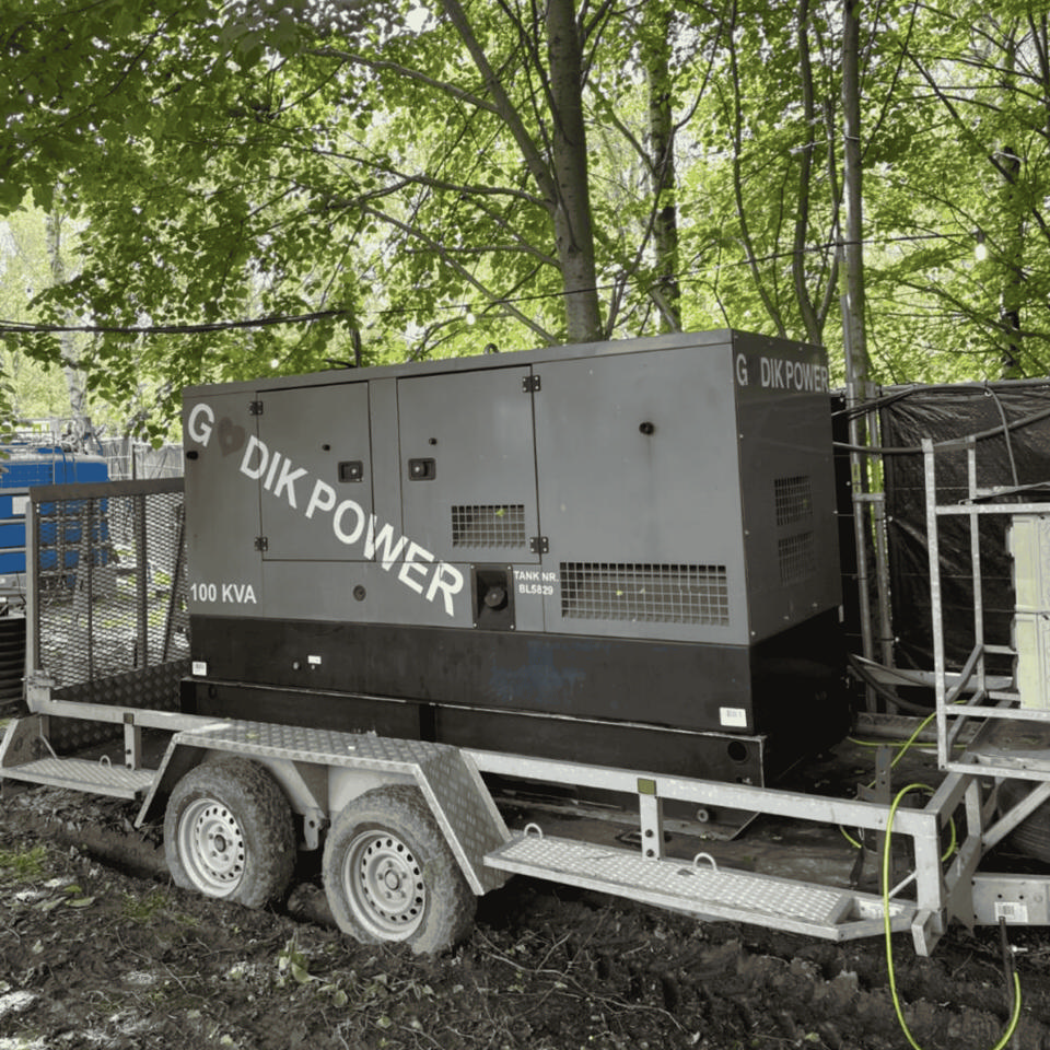 Diesel generator 100 kVA - Generatorer