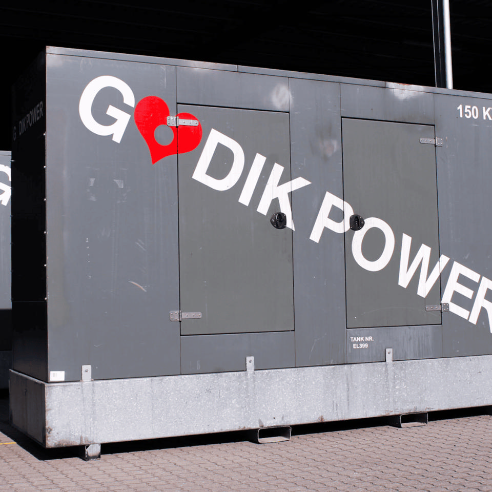 Diesel generator 150 kVA - Generatorer