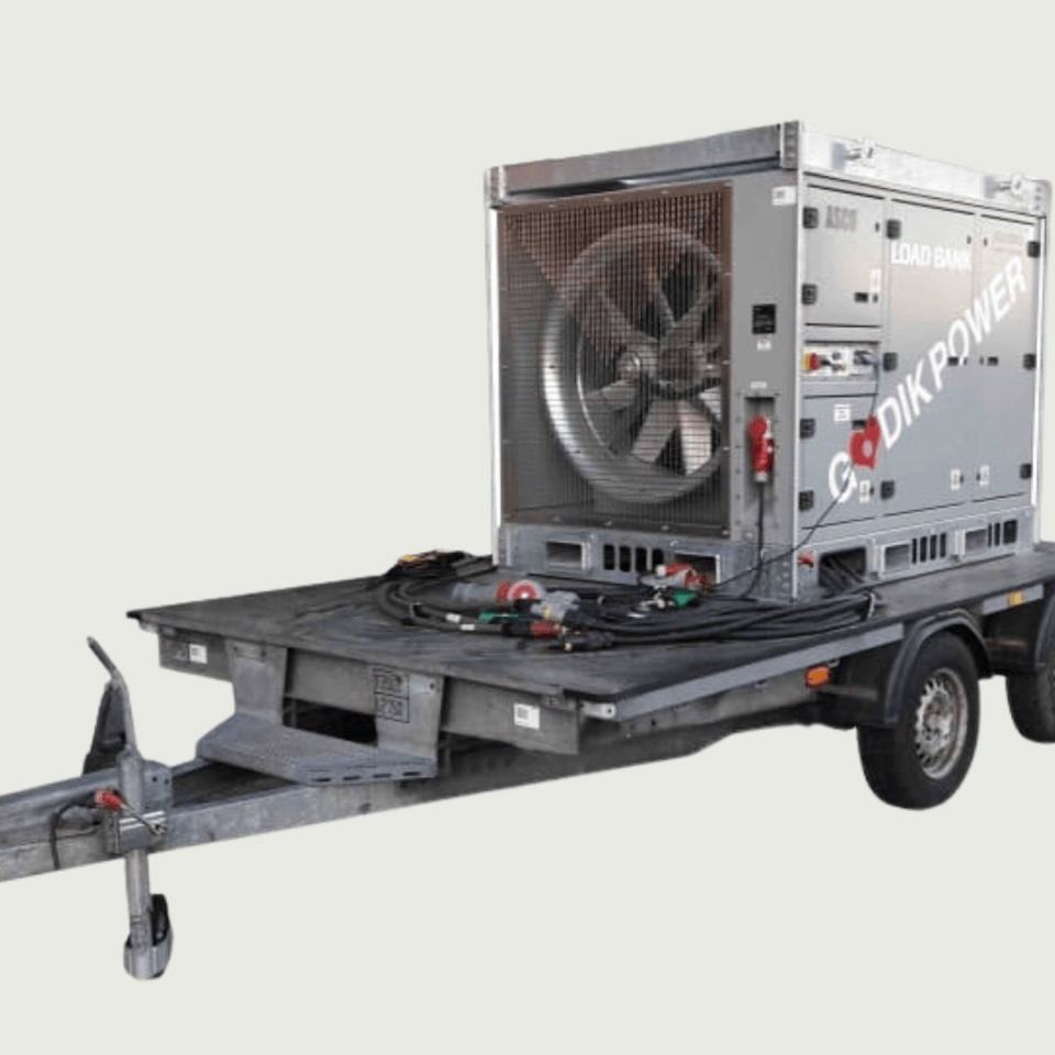 600 Kw belastningsmodstand - Generatorer