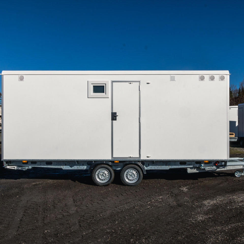 Godik miljøvogn på en arbejdsplads