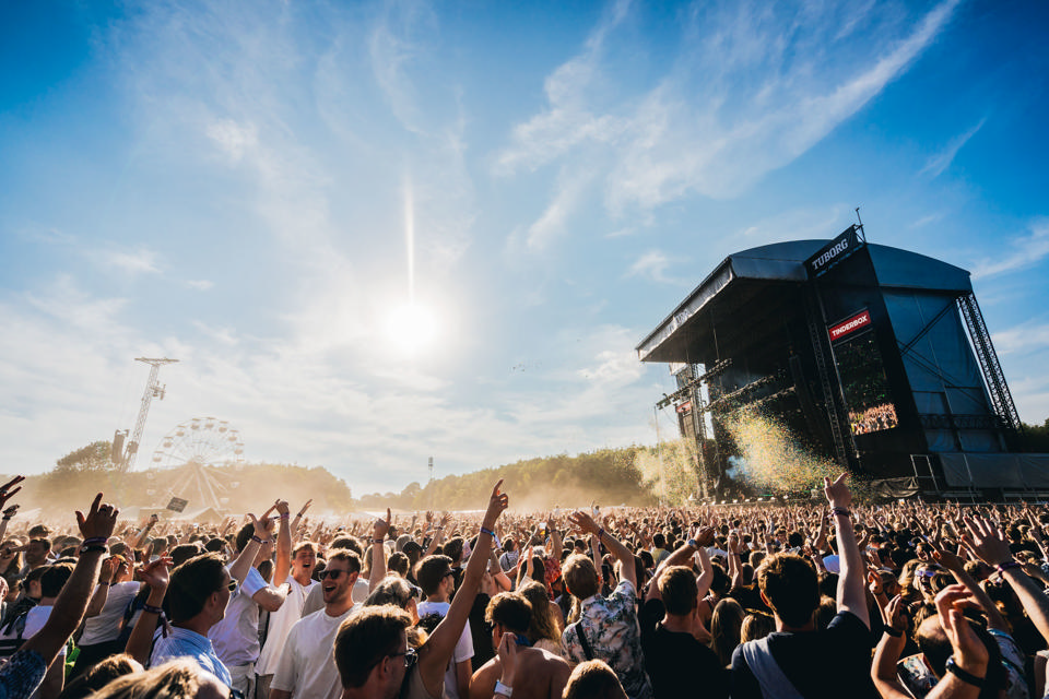 Tinderbox-festivalen er velkoordineret med Godik som samarbejdspartner på materiel